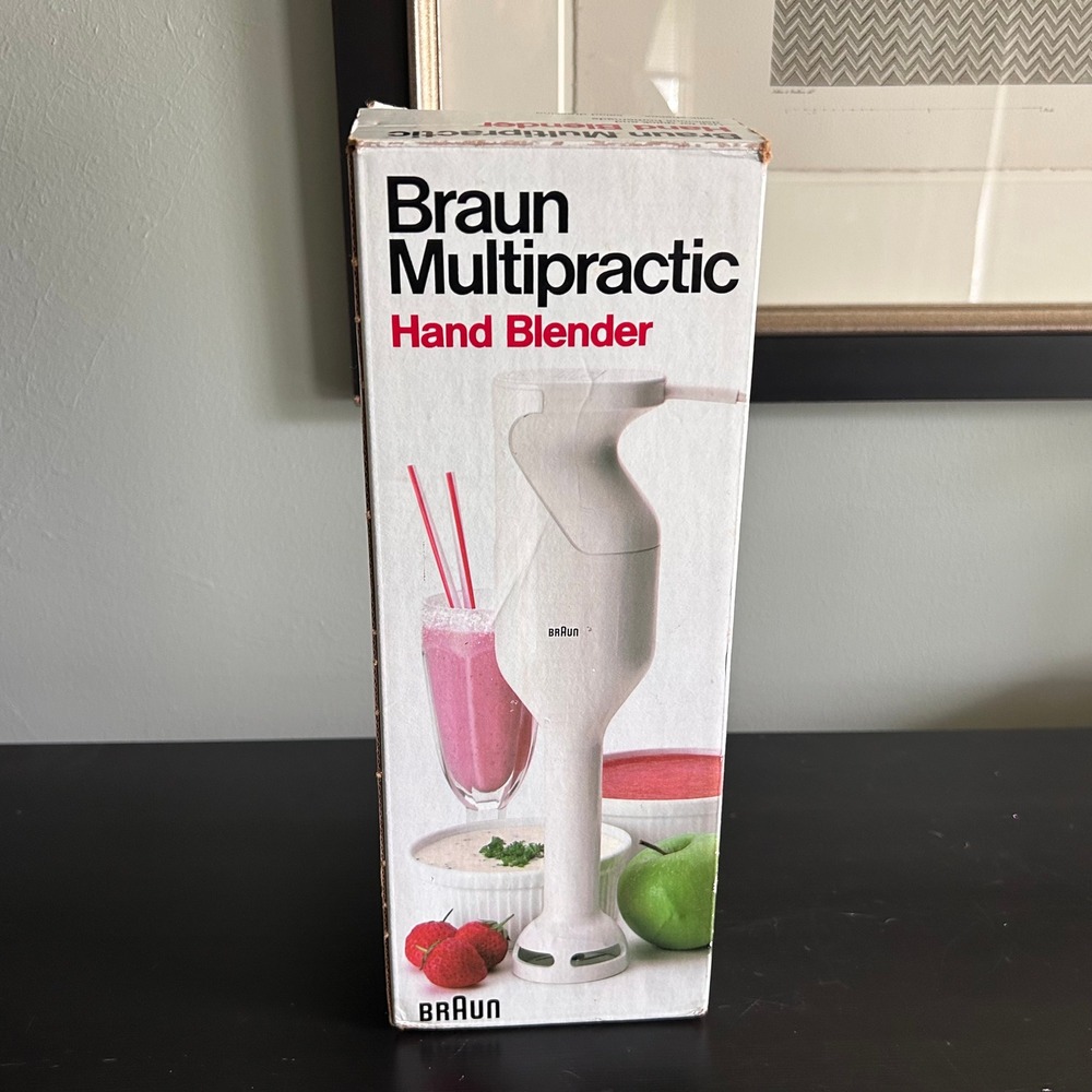 Braun MR 30 Multipractic Hand Blender White Solid Immersion Stick Mixer Kitchen